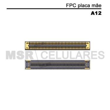 Imagem de Conector FPC placa mãe celular SAMSUNG modelo A12