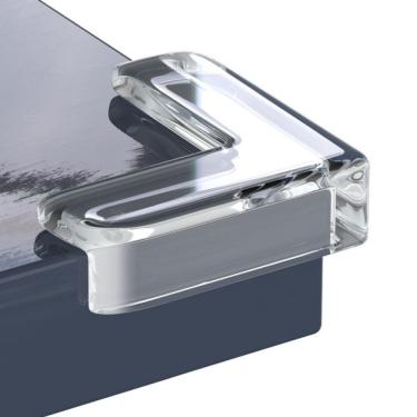 Imagem de Protetor de Quina Quadrado 4 12 20 Peças para Mesa e Móveis com Adesivos Transparentes...
