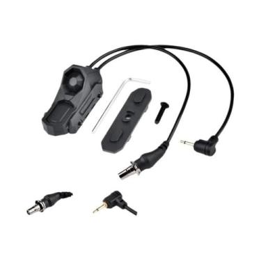 Imagem de Interruptor De Pressão De Dupla Função Com Lanterna Remota E Laser PEQ