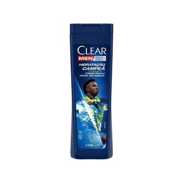 Imagem de Shampoo Anticaspa Clear Men Hidratação Campeã by Vini Jr 400ml-Unissex