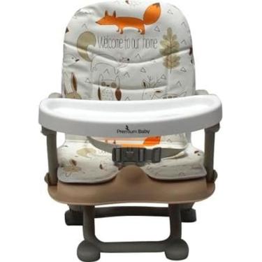 Imagem de Cadeira de Alimentação Portátil Cloud Bege Fox Premium Baby