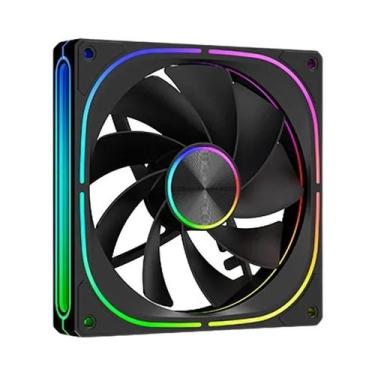 Imagem de Ventilador De Chassi De Computador ARGB PWM Silencioso De 140mm UPSIRE