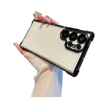 Imagem de Capa Híbrida De Acrílico Transparente Luxuosa E À Prova De Choque Para