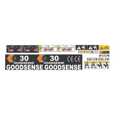 Imagem de Kit 24 Adesivos Vinil UV compatível Goodsense 30 - SPTS