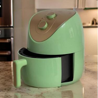 Imagem de Fritadeira Elétrica Air Fryer Home Land 4L HOMELAND 127 V, Verde, 110V