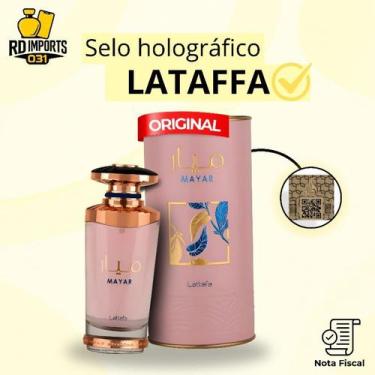 Imagem de Perfume Árabe Mayar Rosa Pink Lattafa 100ml Edp Feminino - Original Im