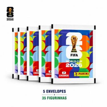 Imagem de KIT Figurinhas da Copa 2026 15 Envelopes 105 Figurinhas - ZonaCriativa