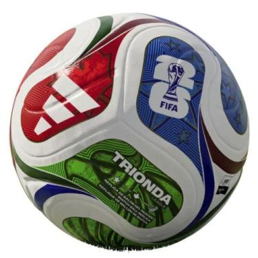 Imagem de Bola Futebol de Campo Adidas Trionda League Copa Mundo 2026 Cor:Branco
