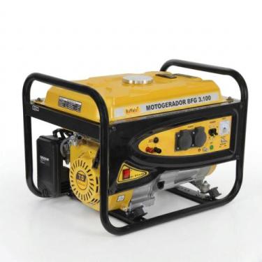 Imagem de Gerador à gasolina partida manual 3,1 kva 110/220v bfg3100 monofásico 