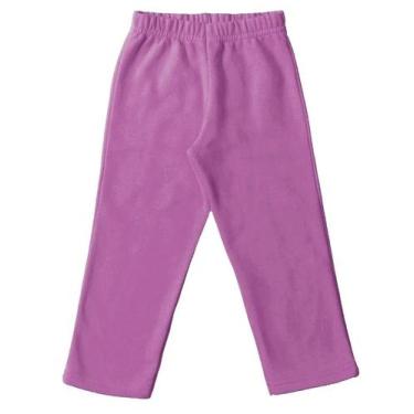 Imagem de Calça infantil Moletom flanelado Encorpado nº 1 ao 3 Malwee, Fúcsia, 1