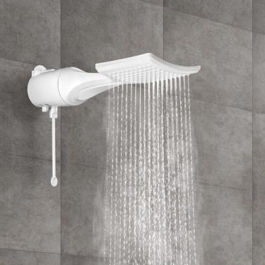 Imagem de Ducha Lorenzetti Loren Shower Ultra Eletrônica Grande Espalhador Branc