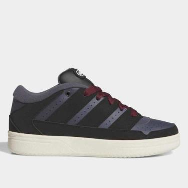 Imagem de Tênis Adidas Break Start, Preto, Vermelho, 42