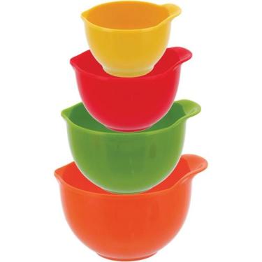 Imagem de Medidores Mino Home&Co 6x11x9cm Plástico Color 4pçs para Cozinha Armaz