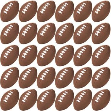 Imagem de Mini bola de estresse esportiva de futebol de espuma, 96 unidades para