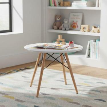Imagem de Mesa Infantil Montessoriana 60cm Florida Kids Fratini, Branco