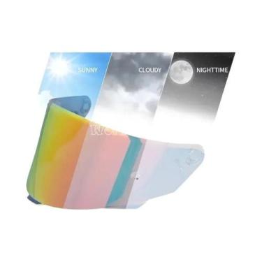 Imagem de Visor De Capacete De Motocicleta KYT TT COURSE, Protetor De Alta Resis