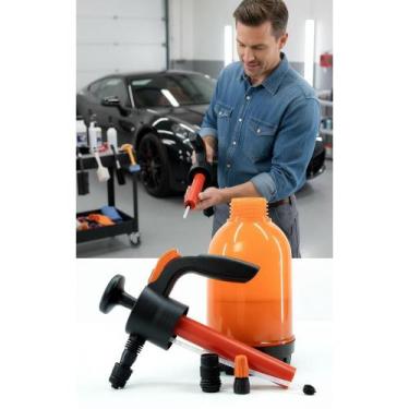Imagem de Espumador Manual 2L: Espuma Densa Automotiva  Detalhes Prof - Congratu