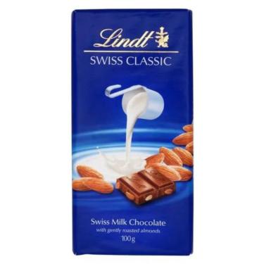 Imagem de Chocolate lindt swiss classic 100GR almonds