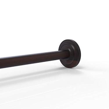 Imagem de Allied Brass QN-98 Suporte de varão de chuveiro para cortina, bronze veneziano
