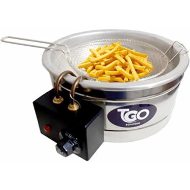 Imagem de Fritadeira Industrial Elétrica Tacho 3 L Com Termostato