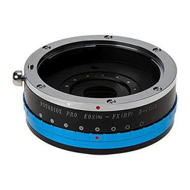 Imagem de Adaptador de montagem de lente Fotodiox Pro IRIS compatível com lentes Canon EOS EF Full Frame para câmeras Fujifilm X-Mount