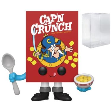 Imagem de POP Ad Icons:Quaker-Cap n Crunch Cereal Box Funko Pop! Vinyl Figure (Bundled with Compatible Pop Box Protector Case) Multicolor 3.75 inches