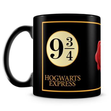 Imagem de Caneca Personalizada Hogwarts Express (100% Preta)