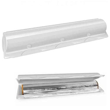 Imagem de Porta Rolo Corta Fácil Papel Aluminio