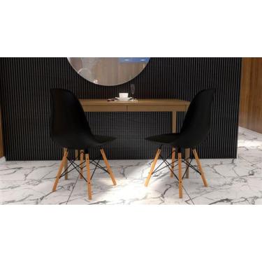 Imagem de Kit Com 2 Cadeiras Quarto Penteadeira Charles Eames Eiffel Design Mode