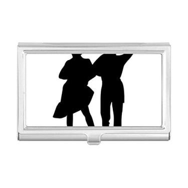 Imagem de Duet Dance Sports Performance Dancer Porta-cartões de visita Carteira de bolso