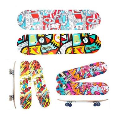 Cartela Com 2 Skatinhos De Dedo E Acessórios Skate Board