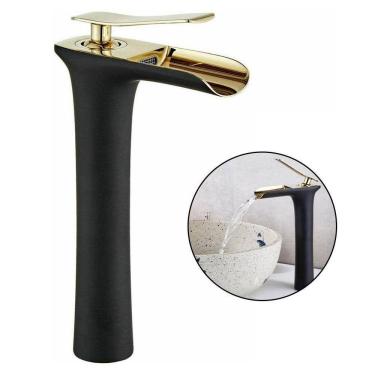 Imagem de Torneira Cascata Luxo Monocomando Misturador Quente Frio Cub