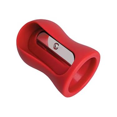 Imagem de Ralador Apontador Espiral Aço Inox Euro Home - Vermelho