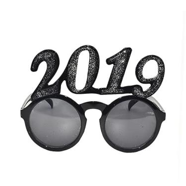 Imagem de JOINPAYA 2019 Óculos de criança Óculos engraçados Óculos para masquerade óculos de prata carnaval óculos para baile de máscaras óculos de maquiagem número caracteres de prata