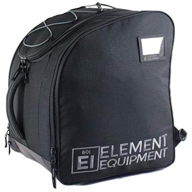 Imagem de Mochila de esqui Element Equipment Boot Bag Deluxe para snowboard, Black Ripstop