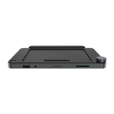 Imagem de Khadas Módulo de expansão Mind Dock for Mind, sistema de áudio integrado, scanner de impressões digitais, 9 portas de E/S adicionais, suporta quatro monitores de 4K/60 Hz, mini leitor de cartão SD integrado para computador Swift