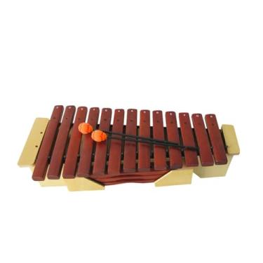 Imagem de Orff percussão 13 amp estilo variação baixo do ensino médio mogno xilofone percussão sala de aula de música(Low pitch)