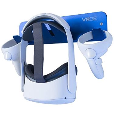Imagem de VRGE VR Wall Mount Storage Stand Hook - for Meta/Oculus Quest 3/2 - Rift-S - HTC Vive Pro - PS5 VR2 - Valve Index and Mixed Reality Headsets