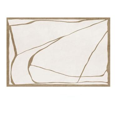 Imagem de Tapete decorativo para sala de estar, área grande, cabeceira, veludo, lavável, f, 80x120cm(31,4x47in)