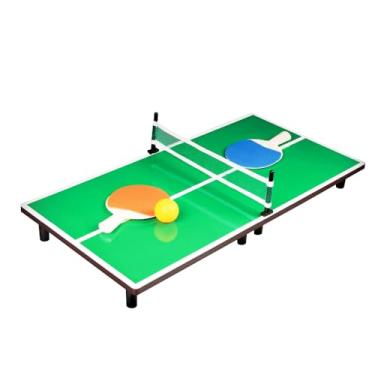Imagem de Mini Mesa de Ping-Pong 90X40 com Rede e Raquetes - Kobest
