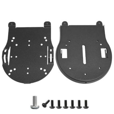 Imagem de Prisual Suporte de teto profissional para câmeras PTZ - Suporte de teto fixo universal com trava segura, compatível com câmera PTZ 95%, design discreto para sala de conferências/igreja/estúdio (preto)