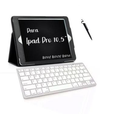 Imagem de Melhor Capa Com Teclado Para  Air 3 10.5 A2152 + Caneta Touch - Duda S