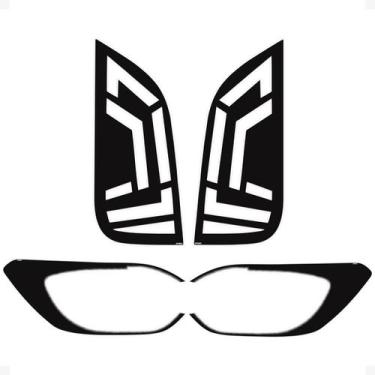 Imagem de Kit Adesivos Máscara Farol + Lanterna Compatível UP! 2014/ - SPORTINOX