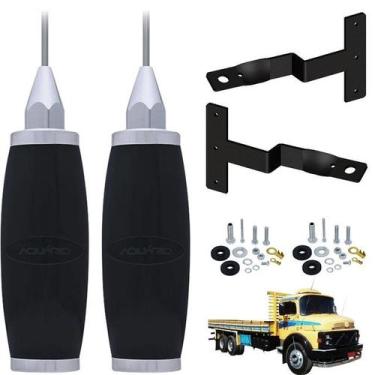 Imagem de 2 Antena Móvel PX 2,70 Metros Marinox Radio Amador B-2003p + Suporte M