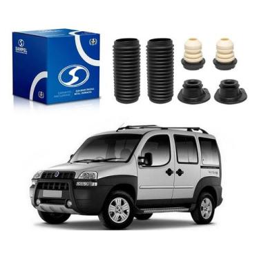 Imagem de Kit Batentes Dianteiro Doblo Adventure 1.8 2003 A 2010 - Sampel