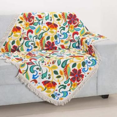 Imagem de Manta Para Sofá Casa Linda - Gabi Flor , Palhaço Amarelo