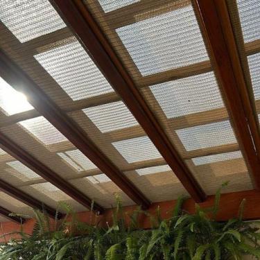 Imagem de Tela Sintética Rattan Área Externa para Pergolado 14x1,4mt - Decore Fá