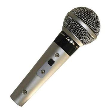 Imagem de Microfone Profissional Com Fio Cardióide Sm58 P4 Leson Homologação: 37