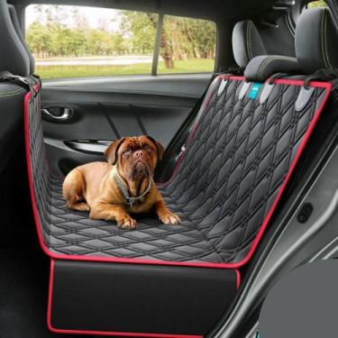 Imagem de Capa Pet Impermeável Protetora de Banco Traseiro Carro Cachorros e Gat