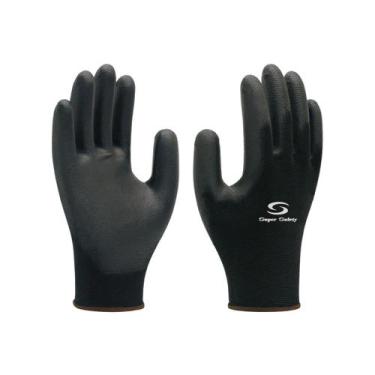 Imagem de Luva Multitato Tricotada C/ PU Montagem Mecânico EPI Super Safety SS10